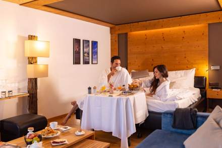 Petit déjeuner en chambre